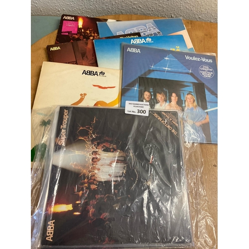 300 - Records : Large bag of ABBA albums (18)