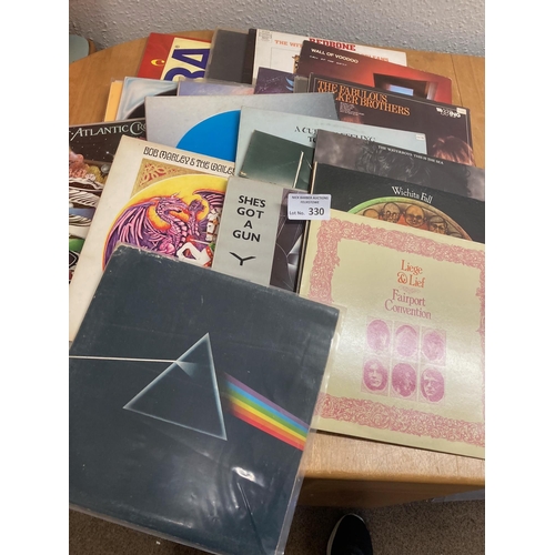 330 - Records : 30+ mainly Rock albums inc Pink Floyd, Thin Lizzy, Status Quo etc