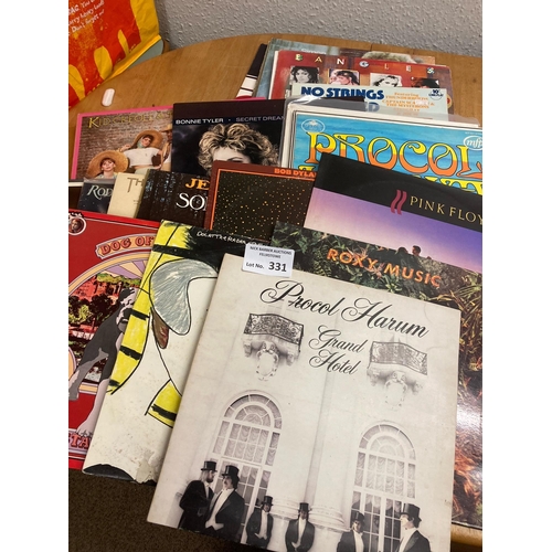 331 - Records : 30+ Rock albums inc Procol Harum, Status Quo, Roxy Music etc