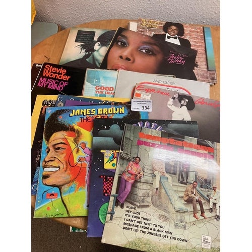 334 - Records : 30+ Soul albums inc Temptations, James Brown, Stevie Wonder etc