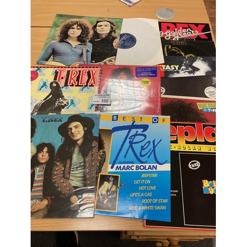 350 - Records : T-REX/MARC BOLAN - collection of albums - mix of old/new - foreign - good conditions (11)