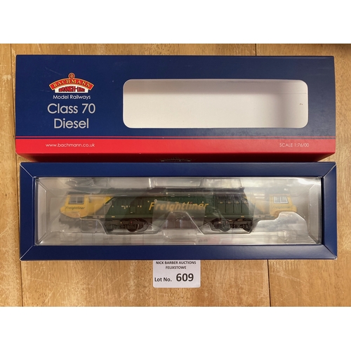 609 - Diecast : Bachmann - Railway - Class 70 Diesel 7000S 1:76 - 31-588 - boxed & model great condition