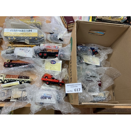 617 - Diecast : Corgi Classics - trucks/tankers all unboxed with certificates - all fine condition (20)