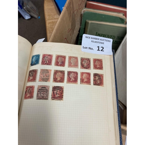 12 - Stamps : Very large box of old albums & other bits/pieces