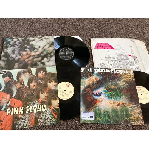 110 - Records : PINK FLOYD album selection early issues but represses - good conditions