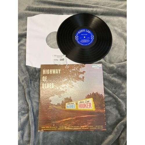 160 - Records : Blues - A lovely 1st press copy of This Sticks Mcghee/John Lee Hooker - Highway of Blues -... 