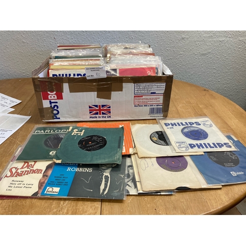 80 - Records : 200+ 1960s onwards 7'' singles good lot - mostly in company sleeves , good artists