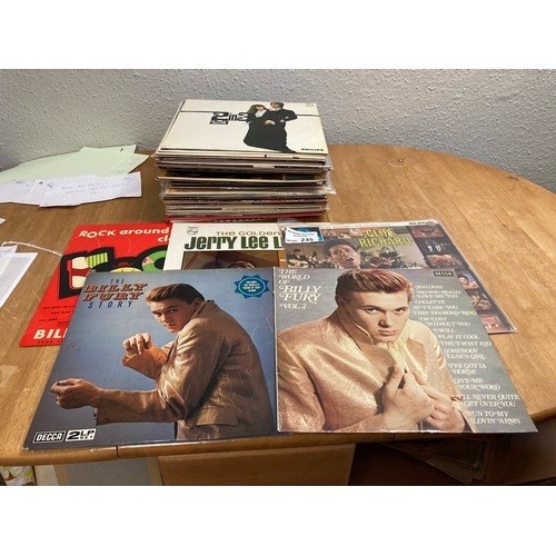 235 - Records : 40+ 1960s Albums inc Richard, Fury, Pitney etc