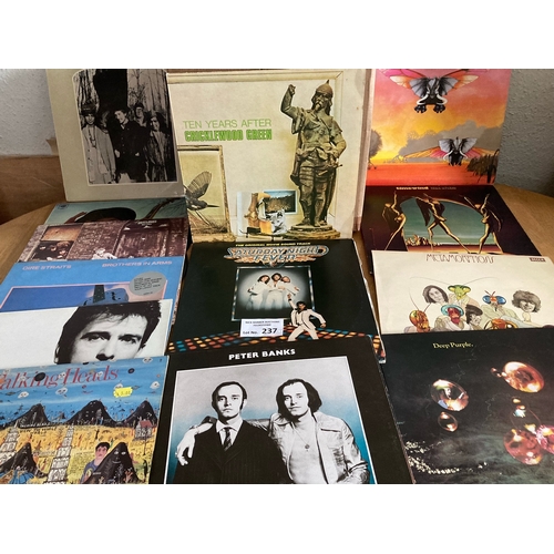 237 - Records : 30+ Rock Albums inc Ten years After, Rolling Stones, Deep Purple etc