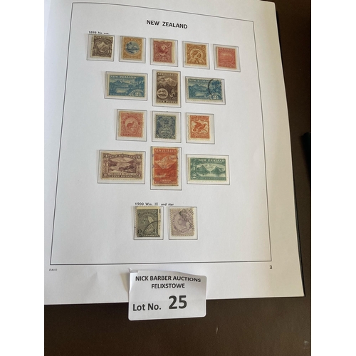 25 - Stamps : New Zealand 1850-1960s inc hingeless 'Davo' 1898 onwards issues almost complete & nearly al... 