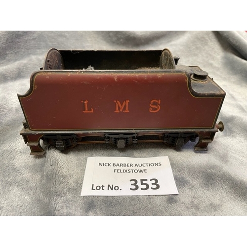 353 - Diecast :  Bing 'o' gauge - Bassett Lowke  1 guage LMS Royal 4_6_0 # 6100 'o' gauge