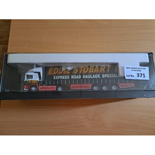 371 - Diecast : Large Eddie Stobbart collection lorries, cars many unopened/sealed