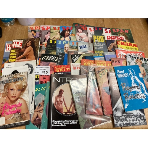 410 - Magazines : Adult Glamour 1950s/60s pocket book pin up booklets nice lot in good condition (35)