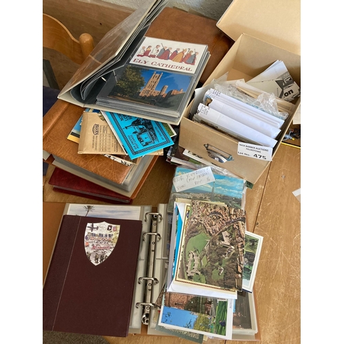 475 - Postcards : Large accumulation of worldwide mostly modern cards - many 100s in albums/loose/packs et... 