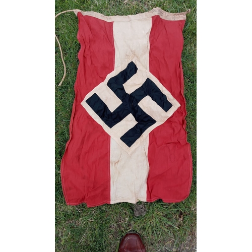 500a - Collectables : Militaria - German Hitler Youth Flag dates Nurnberg 1939