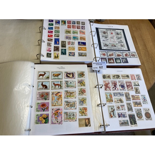 62 - Stamps : World collection A-Z in 4 Stuart Gold Crest albums