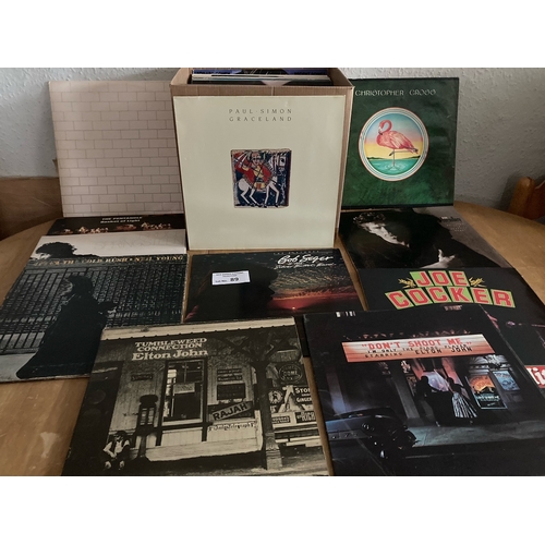 89 - Records : 30+ Rock Albums inc Pink Floyd, Blind Faith, Neil Young etc