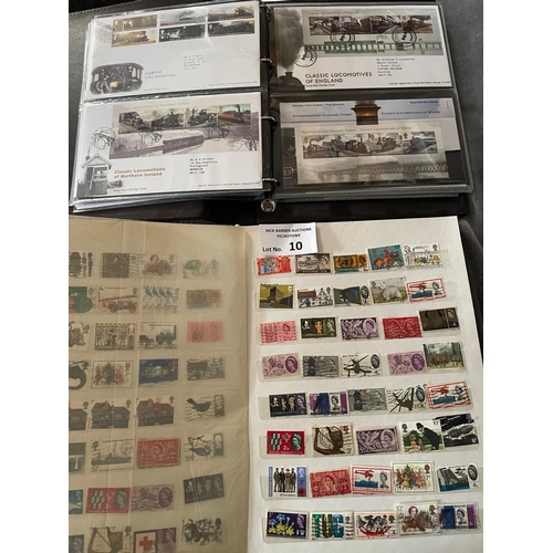 10 - Stamps: Collection of albums, including World, GB, Australia, Covers, etc.