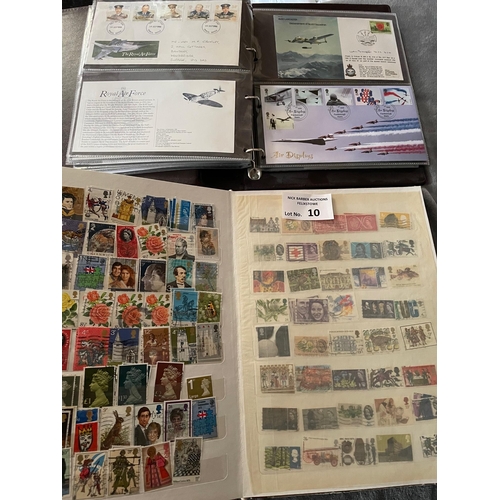 10 - Stamps: Collection of albums, including World, GB, Australia, Covers, etc.