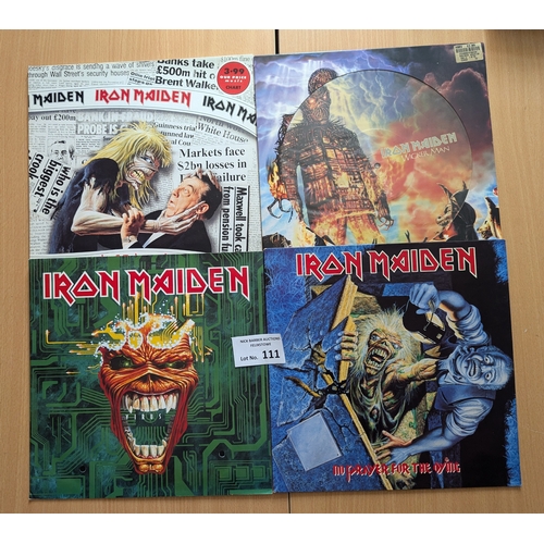 111 - Records; Heavy Metal: Collection of Iron Maiden albums and 12