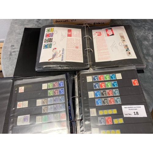 18 - Stamps: GB Collection up to 2016, including Mint and Used stamps, presentation packs, and FDCs, with... 