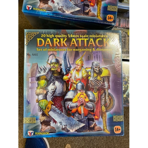 314 - Diecast: Wargaming Miniatures, including Patrol, Dark Attack, etc.; all in sealed boxes (16).