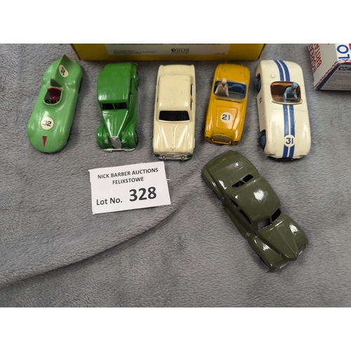 328 - Diecast: Assortment of diecast including Dinky, Corgi and Matchbox; some boxed; (see photos).