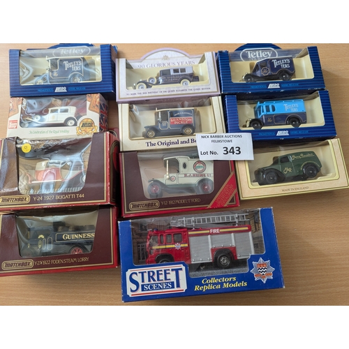 343 - Diecast: Large collection of Lledo Days Gone; all boxed; (75).