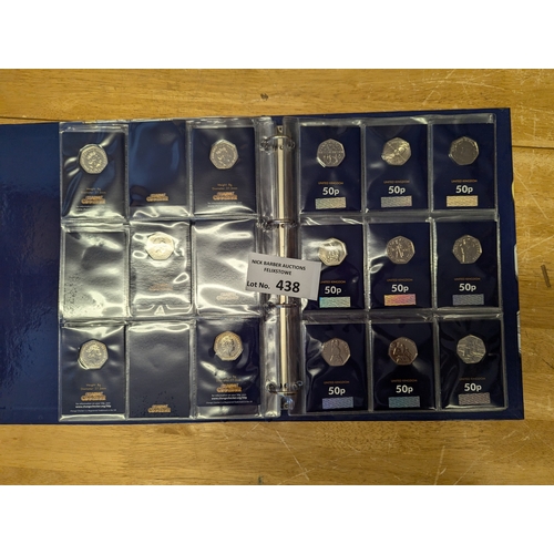 438 - Coins: Change Checker folder containing uncirculated modern issue £2, £1, and 50p coins; also includ... 