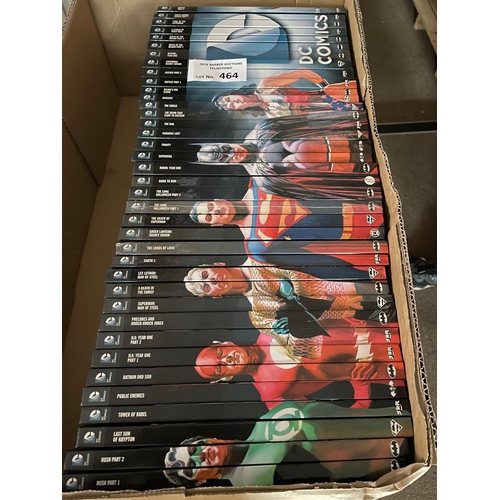 464 - Comics; Books: Collection of DC Comics Graphic Novel Collection books, many still sealed, otherwise ... 