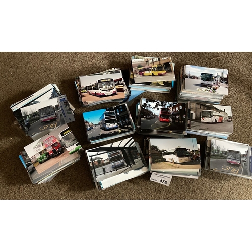 476 - Postcards: Large box of bus/coach photos, mostly modern; (1000+).