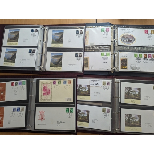 60 - Stamps: GB FDCs, mostly definitive issues, 1990/2000s in 8 Royal Mail cover albums.