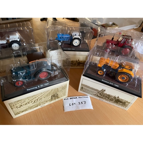 357a - Diecast: Selection of boxed diecast models, including Corgi, Brumm, and Burago, (17); plus Editions ... 