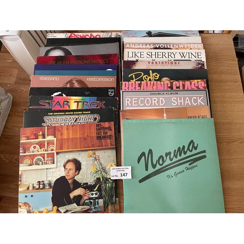 147 - Records: Box of albums/12