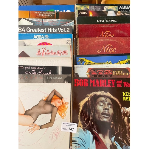 147 - Records: Box of albums/12