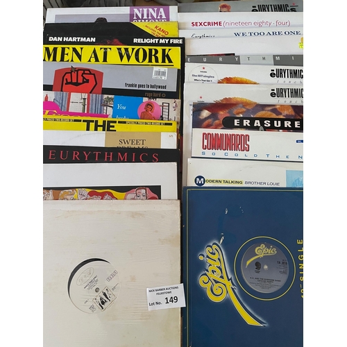 149 - Records: Box of 1980s albums/12