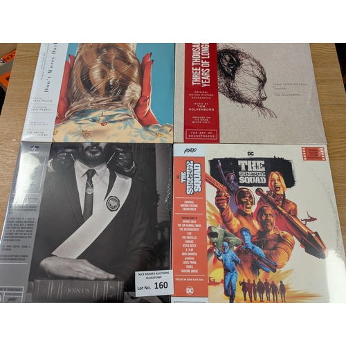 160 - Records: Group of 180 gram soundtrack new sealed albums; includes Don't Worry Darling, Suicide Squad... 