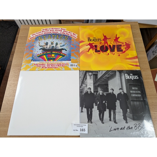 165 - Records: The Beatles collection of 180 gram new/sealed albums; (7).