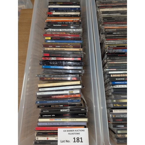 181 - Records; CDs: Collection of CDs (3x boxes) including promotional/demo from general Suffolk area (col... 