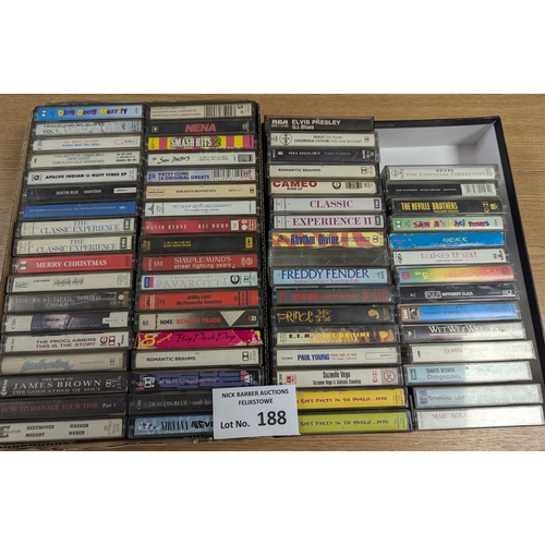 188 - Records; Cassettes: Collection of original cassettes, including Pulp, Deacon Blue, The Beautiful Sou... 