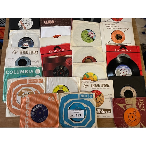 193 - Records: Box of approx. 100 7