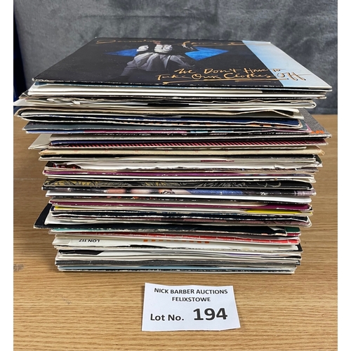 194 - Records: Box of approx. 50 7