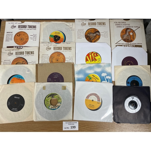 199 - Records: Bag of approx. 50 reggae 7