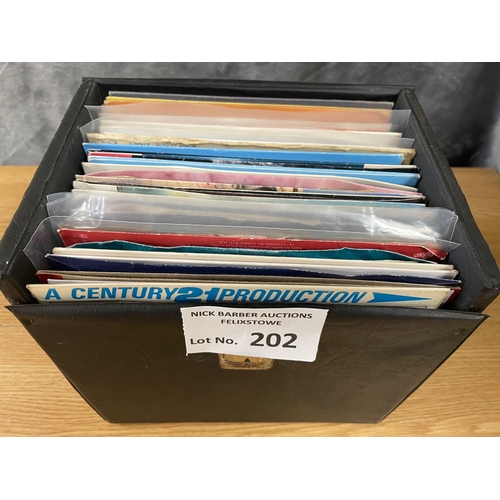 202 - Records: Small box of 7