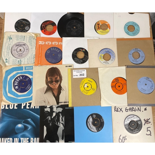 202 - Records: Small box of 7