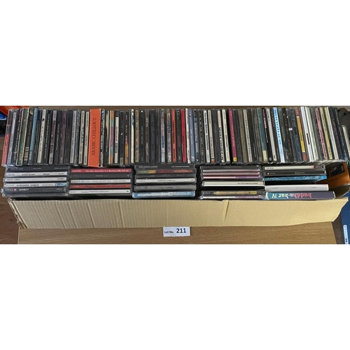 211 - Records; CDs: Box of approx. 80+ Ambient/Dub CDs.