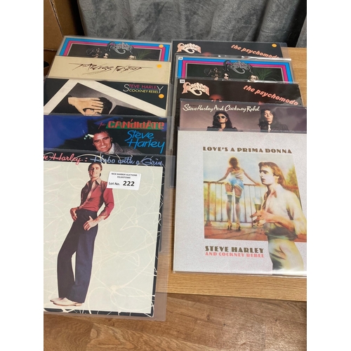 222 - Records: Collection of 10x Cockney Rebel albums, all in Excellent condition.