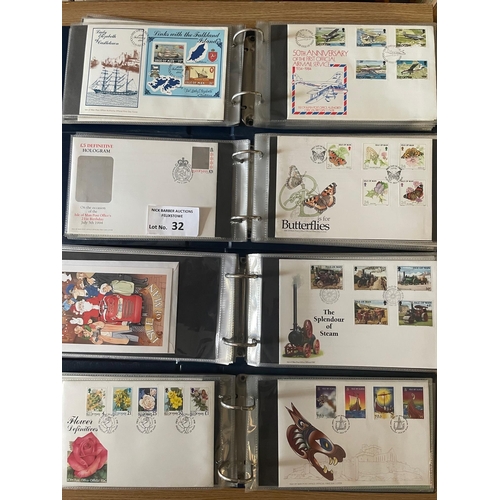 32 - Stamps: Isle of Man - 1969 - 1998 First Day Covers and other Covers.