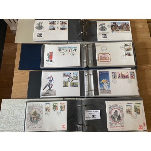 32 - Stamps: Isle of Man - 1969 - 1998 First Day Covers and other Covers.