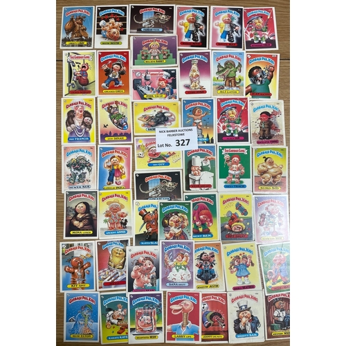 327 - Cards: Collection of Garbage Pail Kids cards, including Nasty Nick 1a; mostly good condition with so... 